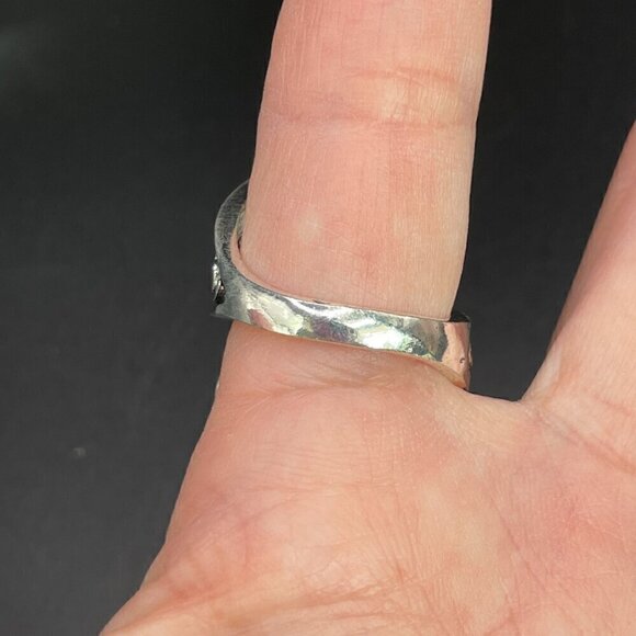 Boho and Bling Faux Gemstone Adjustable Statement Spoon Ring (Red) #1345 - Picture 15 of 16